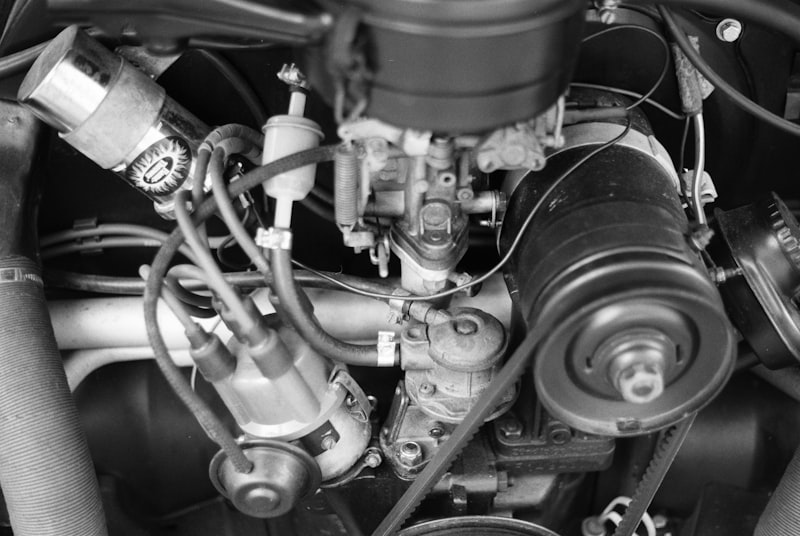 black and gray metal pipe