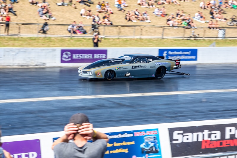 a airplane that is driving down the road