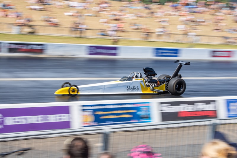 a race car on a track