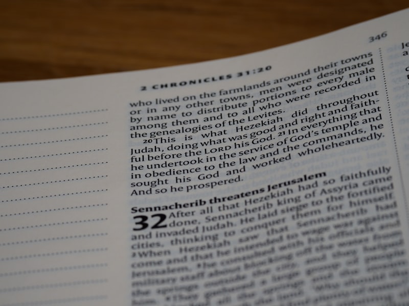 a close up of a book on a table