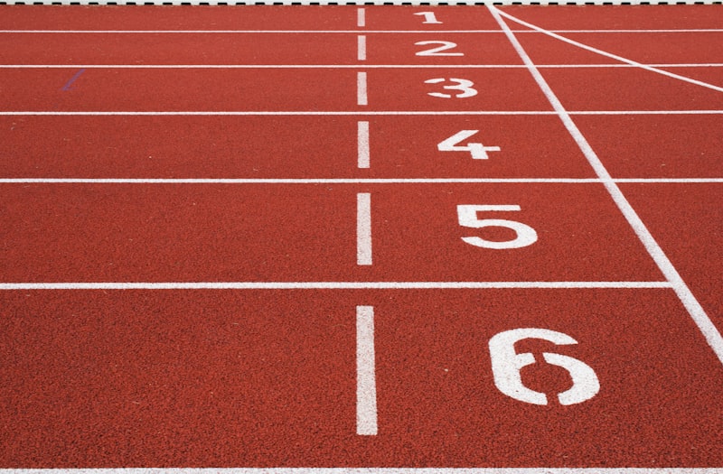 running field during daytime